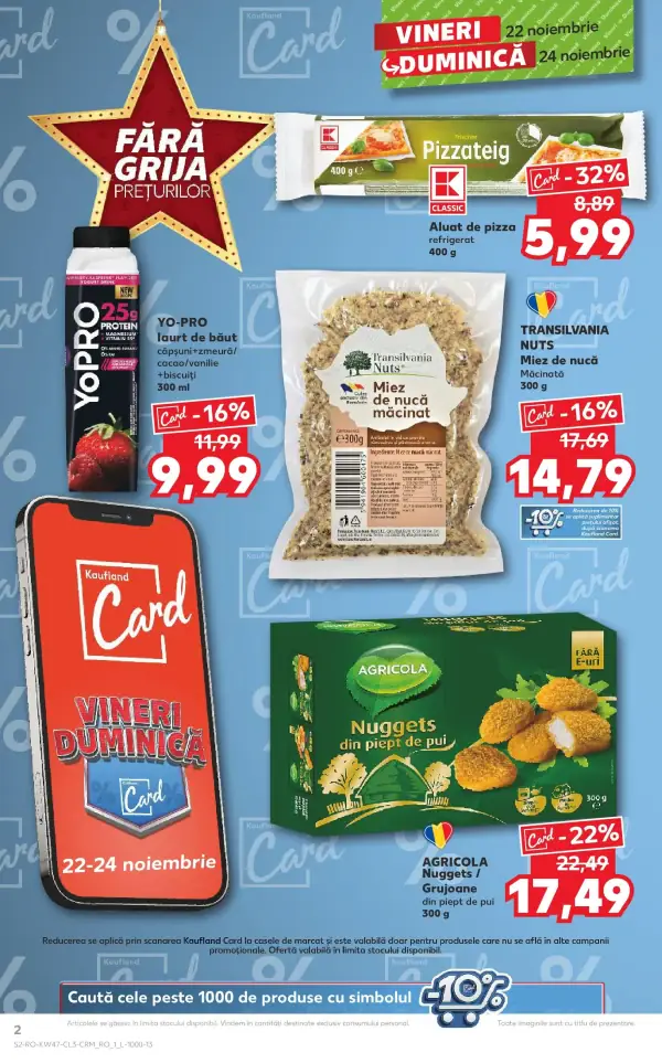 Cataloage Kaufland: Ofertă actuală din 22.11.2024 - Revista "Călărași" - 22-11-2024 - 24-11-2024.