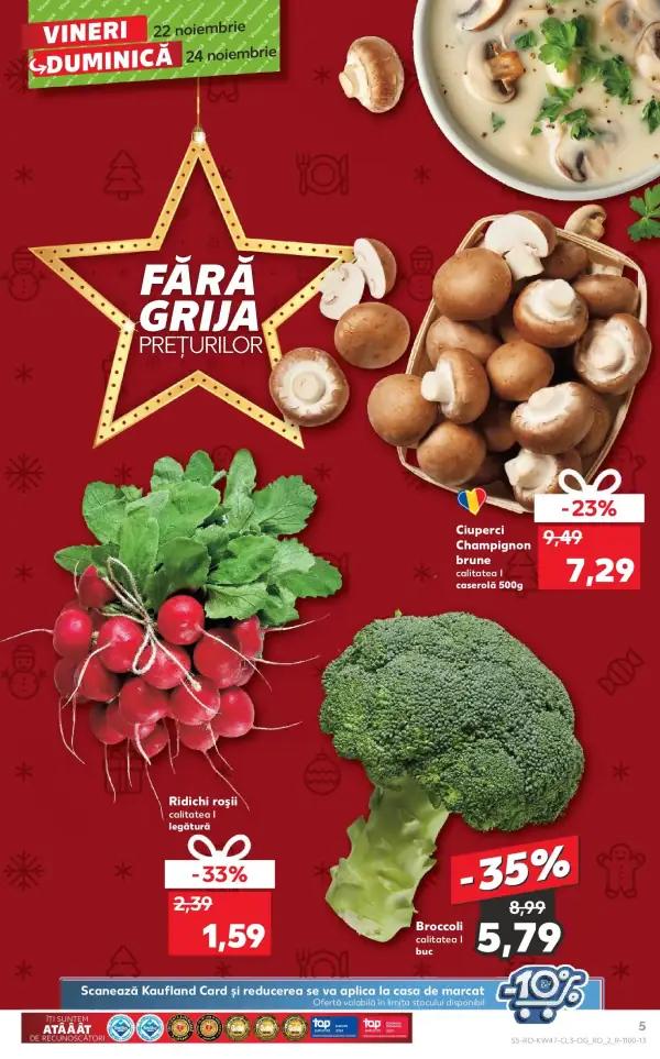 Cataloage Kaufland: Ofertă actuală din 22.11.2024 - Revista "Călărași" - 22-11-2024 - 24-11-2024.