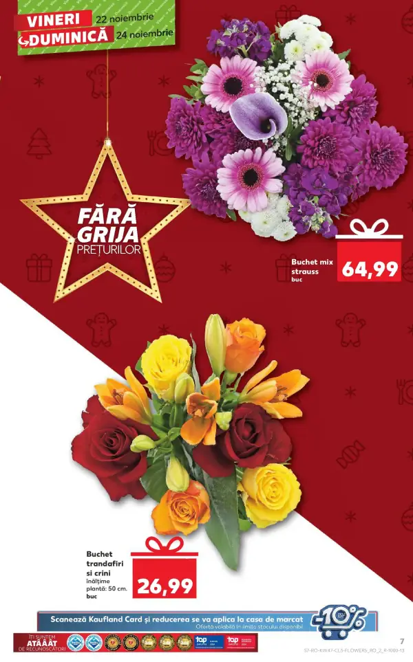 Cataloage Kaufland: Ofertă actuală din 22.11.2024 - Revista "Călărași" - 22-11-2024 - 24-11-2024.