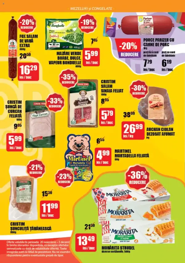 Cataloage Auchan: Ofertă actuală din 20.11.2024 - 20.11. 03.12. oferte - 20-11-2024 - 03-12-2024.