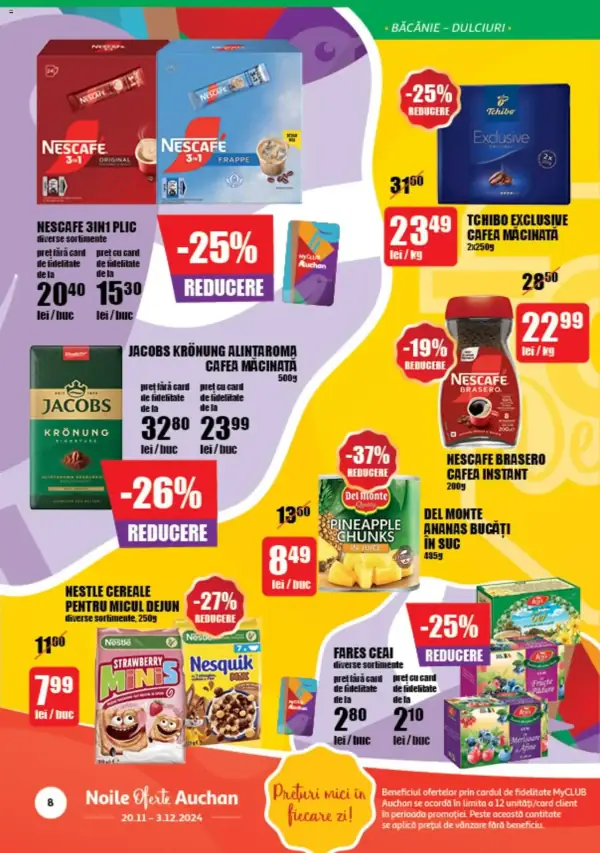 Cataloage Auchan: Ofertă actuală din 20.11.2024 - 20.11. 03.12. oferte - 20-11-2024 - 03-12-2024.