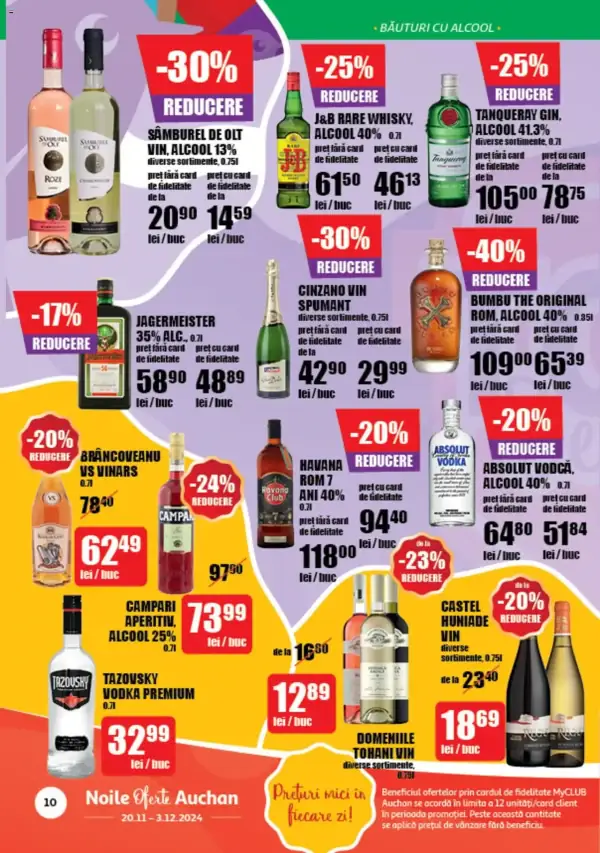 Cataloage Auchan: Ofertă actuală din 20.11.2024 - 20.11. 03.12. oferte - 20-11-2024 - 03-12-2024.