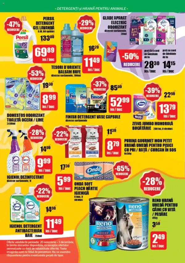 Cataloage Auchan: Ofertă actuală din 20.11.2024 - 20.11. 03.12. oferte - 20-11-2024 - 03-12-2024.