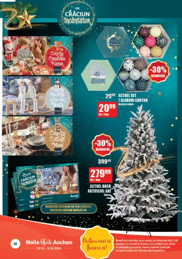 Cataloage Auchan: Ofertă actuală din 20.11.2024 - 20.11. 03.12. oferte - 20-11-2024 - 03-12-2024.