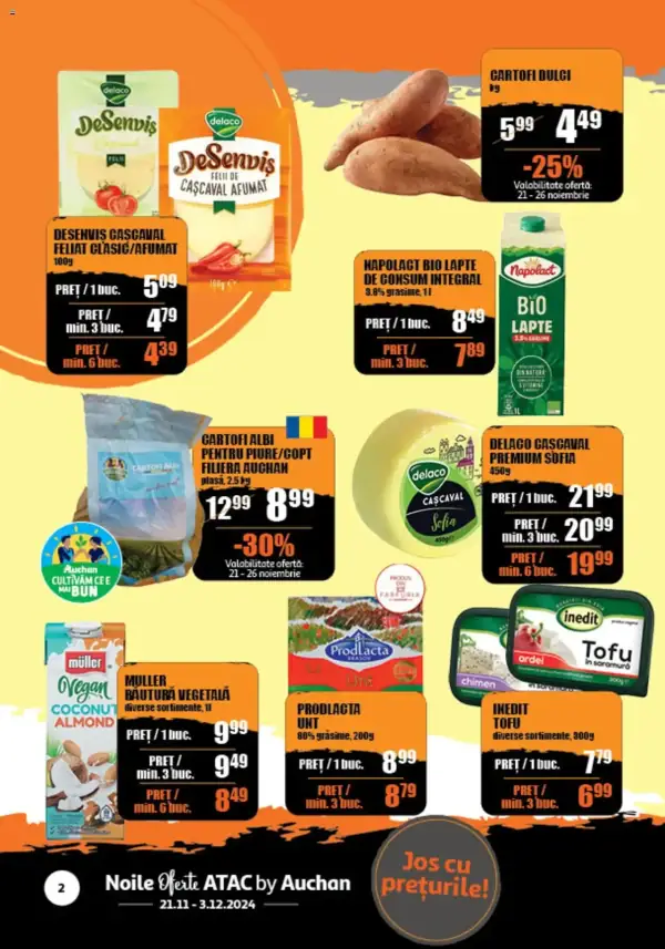 Cataloage Auchan: Ofertă actuală din 21.11.2024 - Oferte și revista - 21-11-2024 - 03-12-2024.