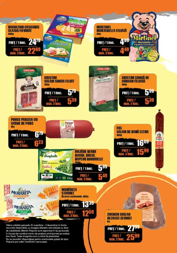 Cataloage Auchan: Ofertă actuală din 21.11.2024 - Oferte și revista - 21-11-2024 - 03-12-2024.