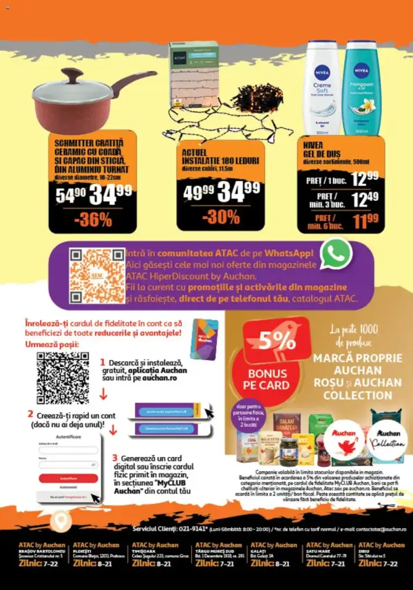 Cataloage Auchan: Ofertă actuală din 21.11.2024 - Oferte și revista - 21-11-2024 - 03-12-2024.