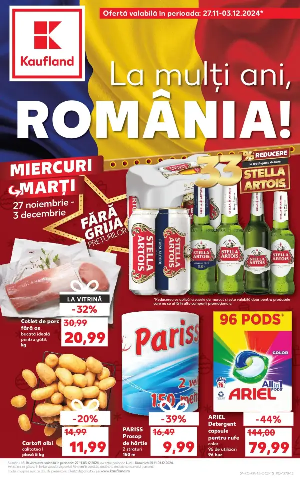 Cataloage Kaufland: Ofertă actuală din 27.11.2024 - Revista "Sibiu" - 27-11-2024 - 03-12-2024.