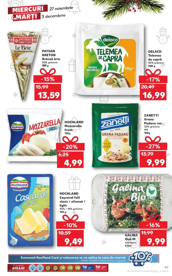 Cataloage Kaufland: Ofertă actuală din 27.11.2024 - Revista "Sibiu" - 27-11-2024 - 03-12-2024.