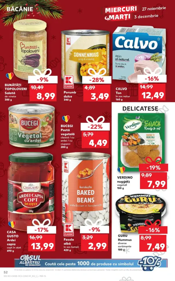 Cataloage Kaufland: Ofertă actuală din 27.11.2024 - Revista "Sibiu" - 27-11-2024 - 03-12-2024.