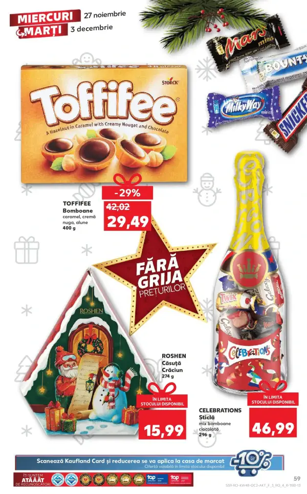 Cataloage Kaufland: Ofertă actuală din 27.11.2024 - Revista "Sibiu" - 27-11-2024 - 03-12-2024.