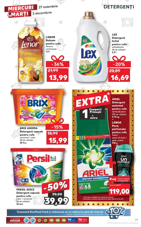 Cataloage Kaufland: Ofertă actuală din 27.11.2024 - Revista "Sibiu" - 27-11-2024 - 03-12-2024.