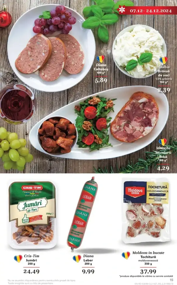 Cataloage Kaufland: Ofertă actuală din 27.11.2024 - 27.11. 31.12. oferte - 27-11-2024 - 31-12-2024.