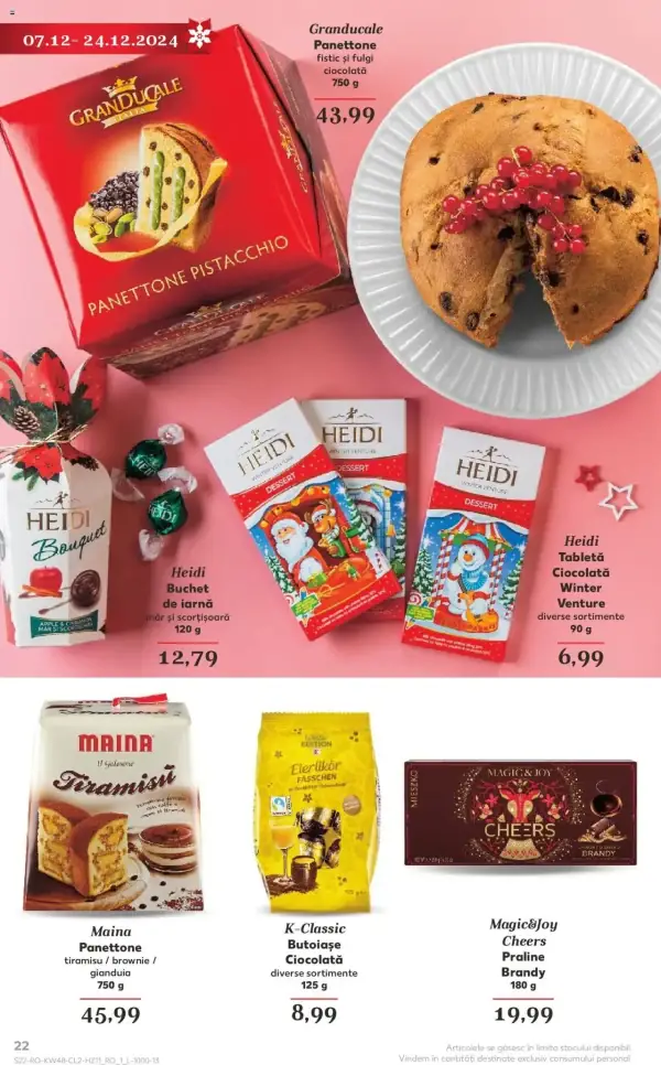 Cataloage Kaufland: Ofertă actuală din 27.11.2024 - 27.11. 31.12. oferte - 27-11-2024 - 31-12-2024.