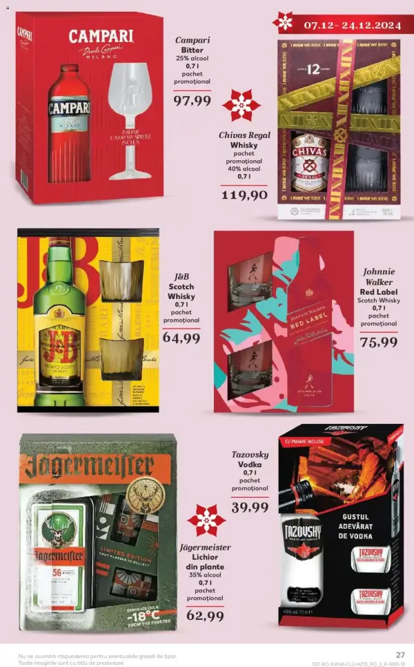 Cataloage Kaufland: Ofertă actuală din 27.11.2024 - 27.11. 31.12. oferte - 27-11-2024 - 31-12-2024.