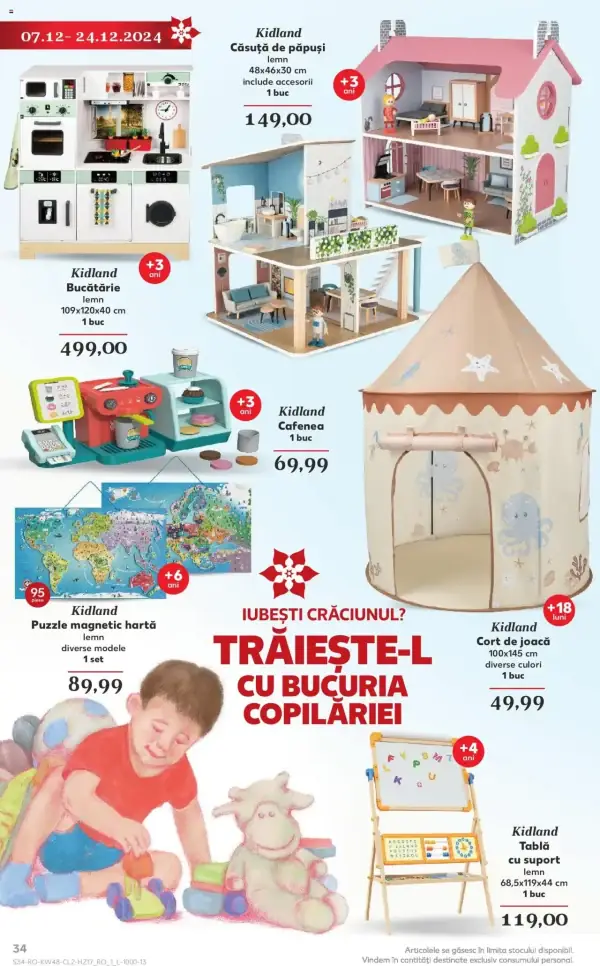 Cataloage Kaufland: Ofertă actuală din 27.11.2024 - 27.11. 31.12. oferte - 27-11-2024 - 31-12-2024.