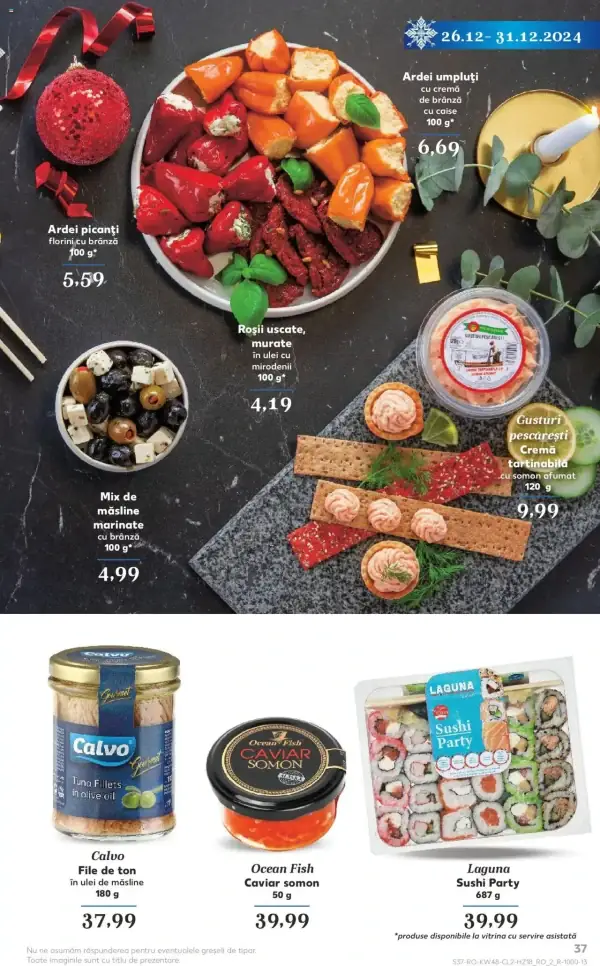 Cataloage Kaufland: Ofertă actuală din 27.11.2024 - 27.11. 31.12. oferte - 27-11-2024 - 31-12-2024.