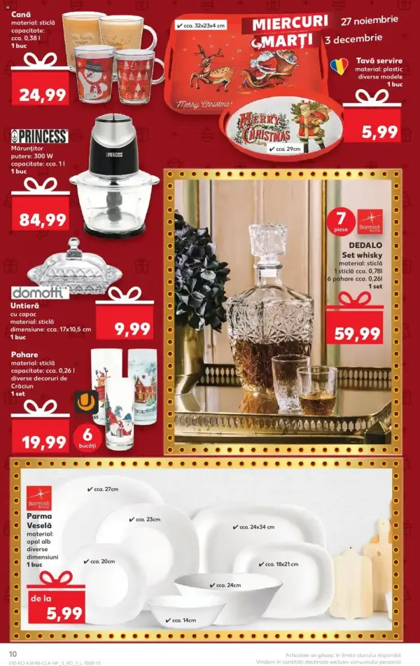 Cataloage Kaufland: Ofertă actuală din 27.11.2024 - 27.11. 03.12. oferte - 27-11-2024 - 03-12-2024.