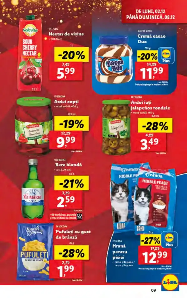 Cataloage Lidl: Ofertă actuală din 02.12.2024 - 02.12. 08.12. oferte - 02-12-2024 - 08-12-2024.