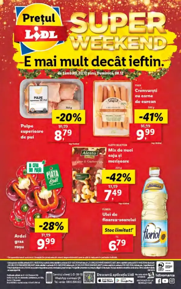 Cataloage Lidl: Ofertă actuală din 02.12.2024 - 02.12. 08.12. oferte - 02-12-2024 - 08-12-2024.