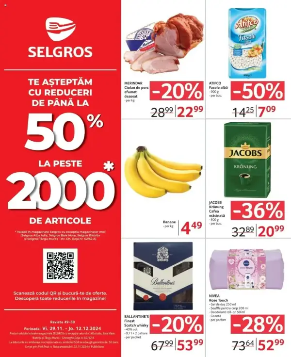 Cataloage Selgros: Ofertă actuală din 29.11.2024 - Food - 29-11-2024 - 12-12-2024.