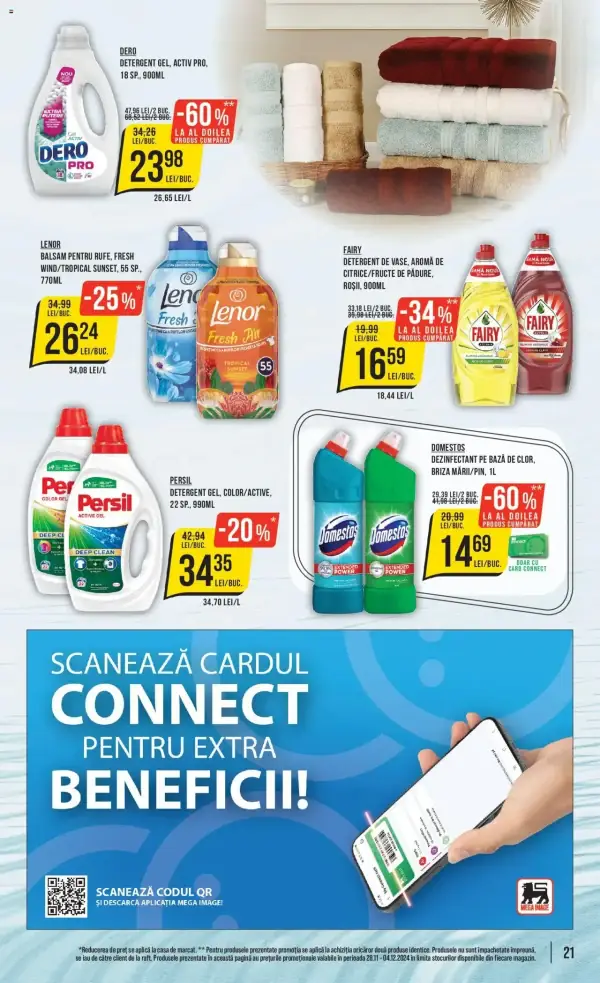 Cataloage Mega Image: Ofertă actuală din 28.11.2024 - 28.11. 04.12. oferte - 28-11-2024 - 04-12-2024.