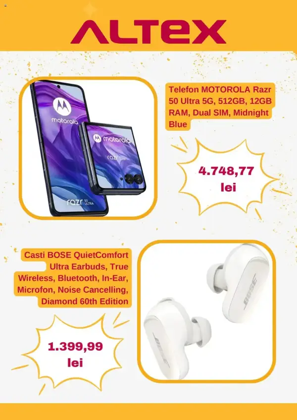 Cataloage Altex: Ofertă actuală din 28.11.2024 - 28.11. 04.12. oferte - 28-11-2024 - 04-12-2024.