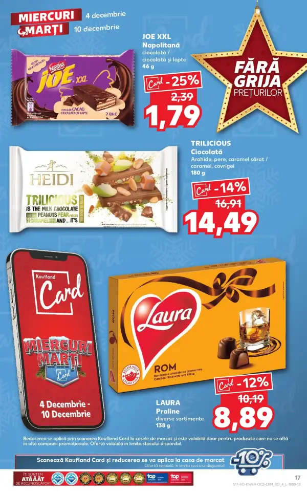 Cataloage Kaufland: Ofertă actuală din 03.12.2024 - Revista "Catalog Kaufland până în data de 08.12.2024" - 03-12-2024 - 08-12-2024.