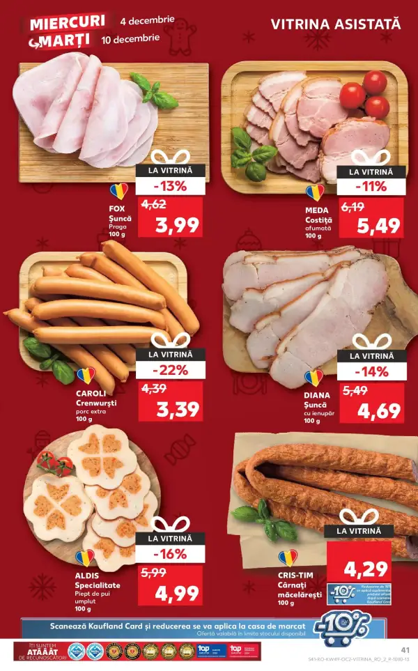 Cataloage Kaufland: Ofertă actuală din 03.12.2024 - Revista "Catalog Kaufland până în data de 08.12.2024" - 03-12-2024 - 08-12-2024.