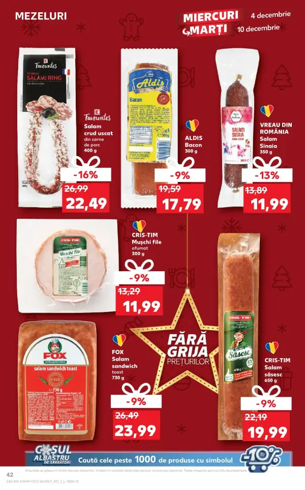 Cataloage Kaufland: Ofertă actuală din 03.12.2024 - Revista "Catalog Kaufland până în data de 08.12.2024" - 03-12-2024 - 08-12-2024.