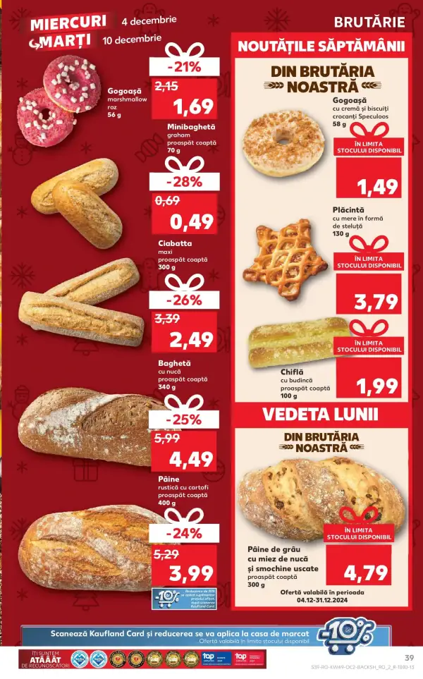 Cataloage Kaufland: Ofertă actuală din 04.12.2024 - Revista "Bucureşti" - 04-12-2024 - 10-12-2024.