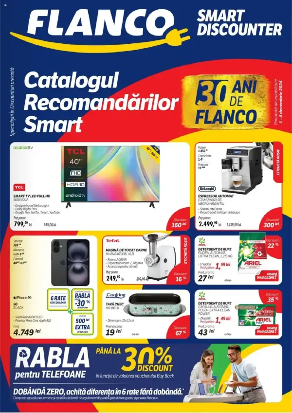 Cataloage Flanco: Ofertă actuală din 01.12.2024 - 01-12-2024 - 04-12-2024.