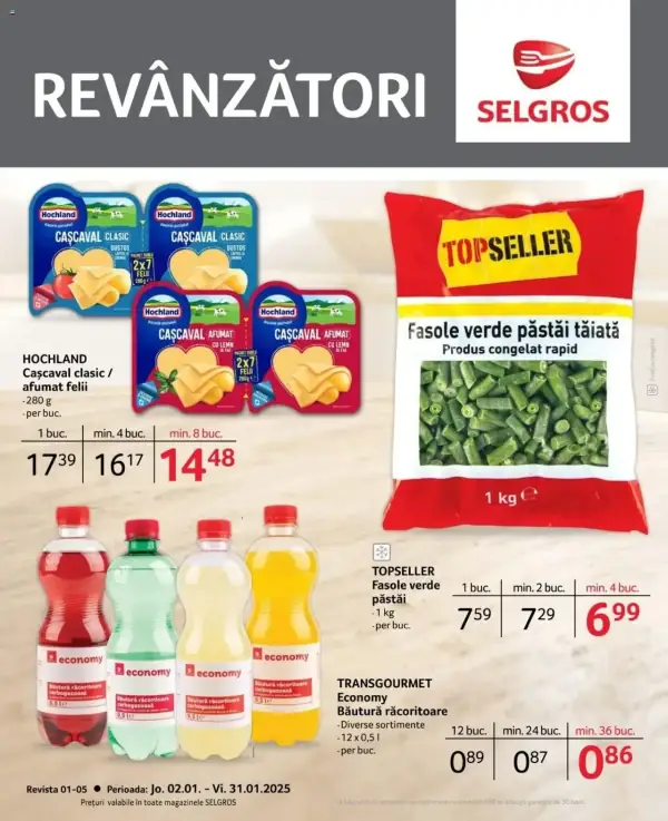 Cataloage Selgros: Ofertă actuală din 02.01.2025 - Revânzători - 02-01-2025 - 31-01-2025.