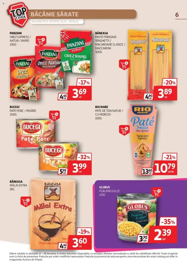 Cataloage Auchan: Ofertă actuală din 15.01.2025 - Oferte și revista - 15-01-2025 - 28-01-2025.