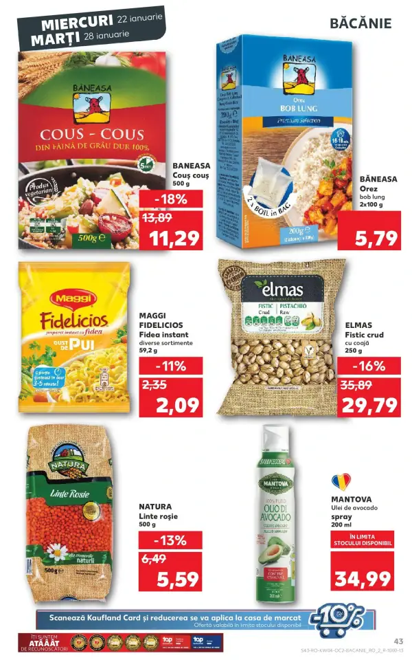 Cataloage Kaufland: Ofertă actuală din 22.01.2025 - Revista "Satu Mare" - 22-01-2025 - 28-01-2025.