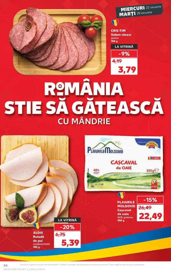 Cataloage Kaufland: Ofertă actuală din 22.01.2025 - Revista "Satu Mare" - 22-01-2025 - 28-01-2025.