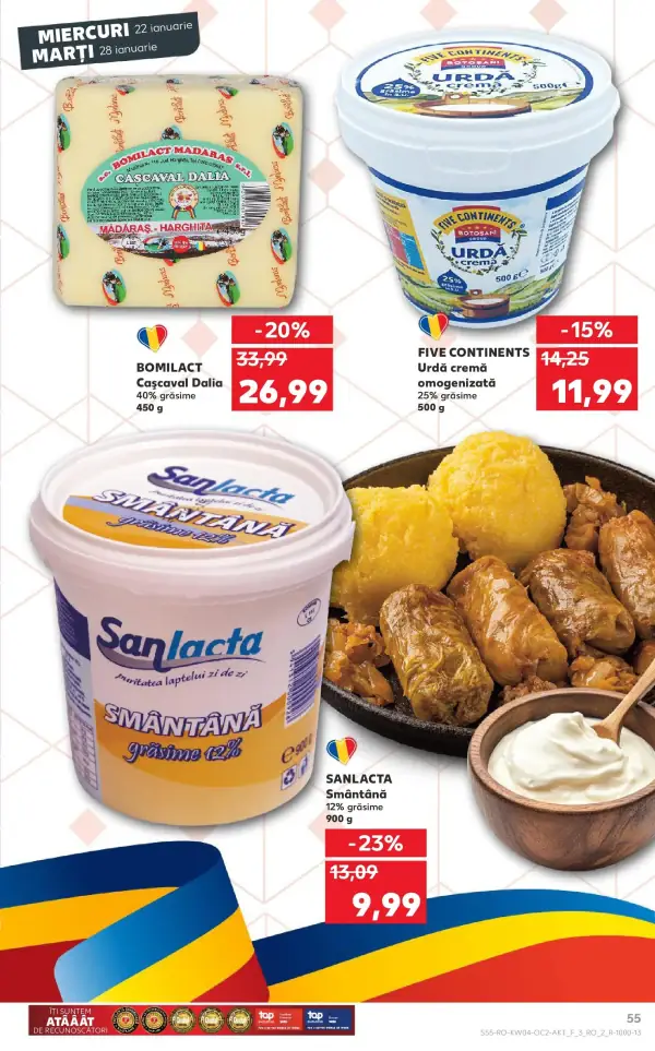 Cataloage Kaufland: Ofertă actuală din 22.01.2025 - Revista "Satu Mare" - 22-01-2025 - 28-01-2025.