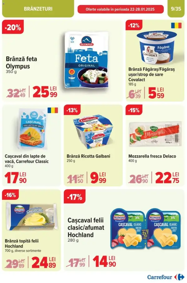 Cataloage Carrefour: Ofertă actuală din 22.01.2025 - "Catalog nou" - 22-01-2025 - 28-01-2025.