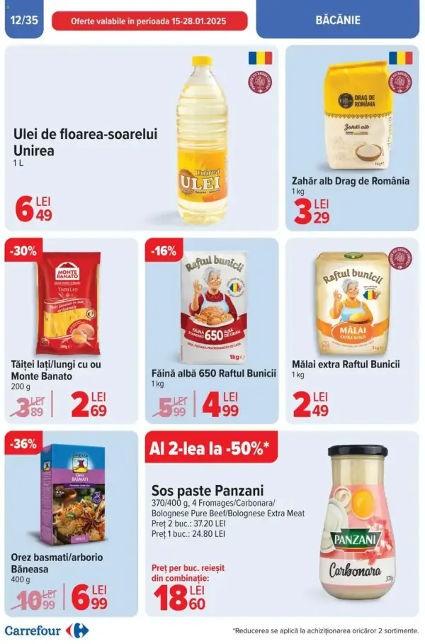 Cataloage Carrefour: Ofertă actuală din 22.01.2025 - "Catalog nou" - 22-01-2025 - 28-01-2025.