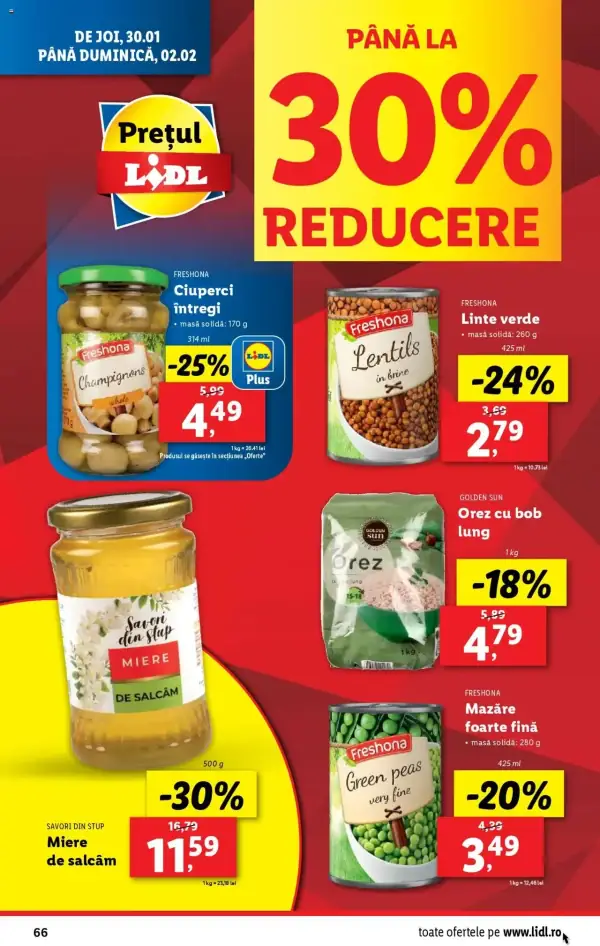 Cataloage Lidl: Ofertă actuală din 27.01.2025 - Oferta produse - 27-01-2025 - 02-02-2025.