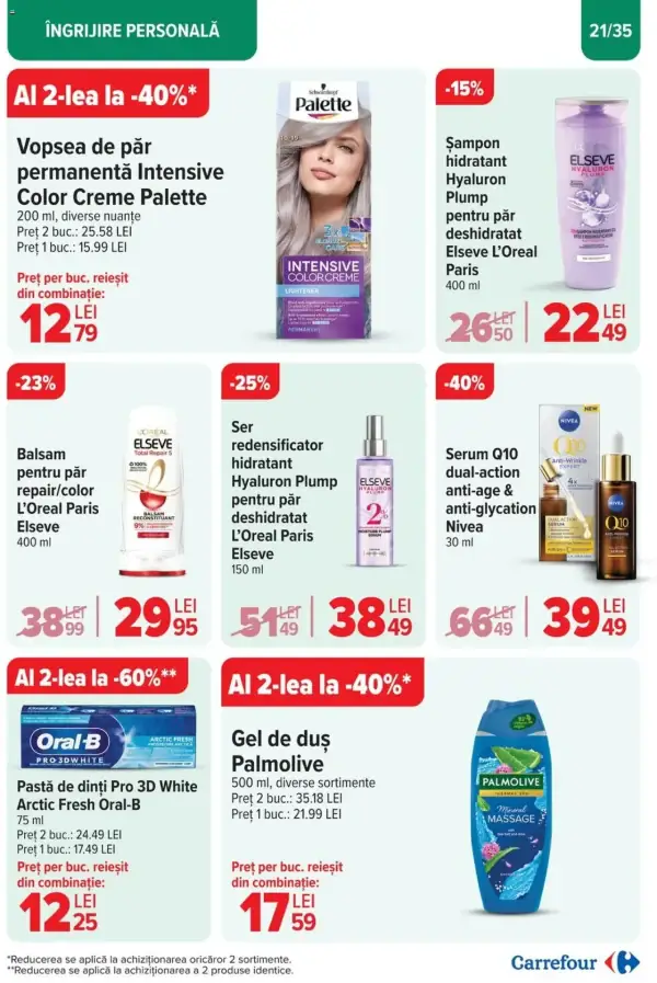 Cataloage Carrefour: Ofertă actuală din 29.01.2025 - "Catalog nou" - 29-01-2025 - 04-02-2025.