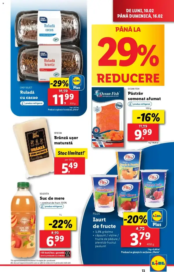 Cataloage Lidl: Ofertă actuală din 10.02.2025 - Oferta produse - 10-02-2025 - 16-02-2025.