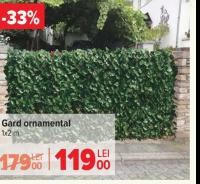 Gard ornamental 1x2 m