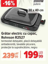 Rohnson R2527 Grătar electric cu capac