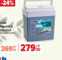 ICEGO Ladă frigorifică electrică 30 L, 12V/230V