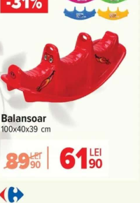 Balansoar 100x40x39 cm