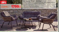 Carrefour Set mobilier "Siena"