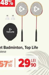 Set Badminton, Top Life 4 piese