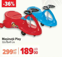 Mașinuță Play 32x78x41 cm