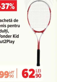 Rachetă de tenis pentru adulți, Wonder Kid Out2Play